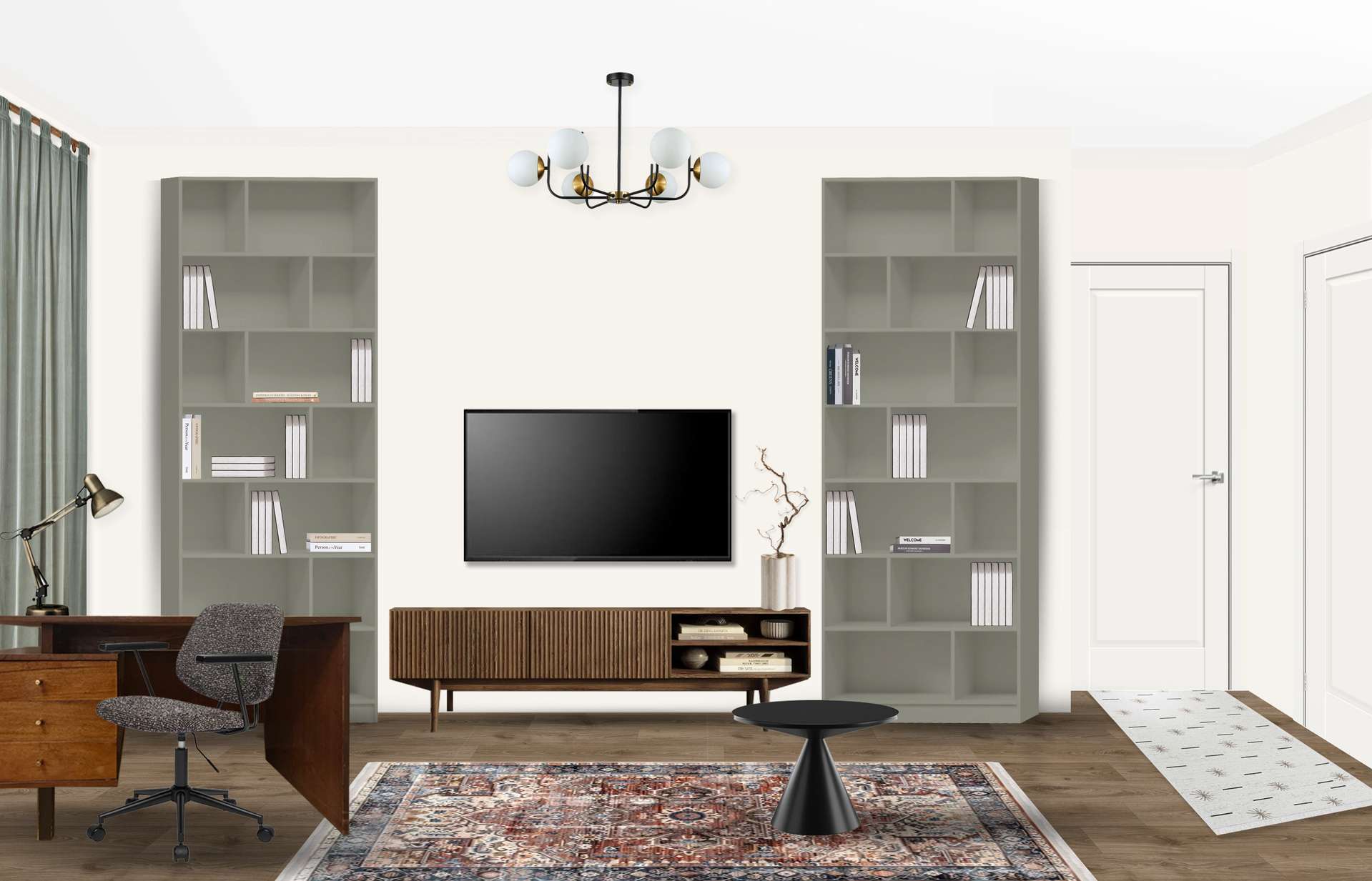 Modern TV area