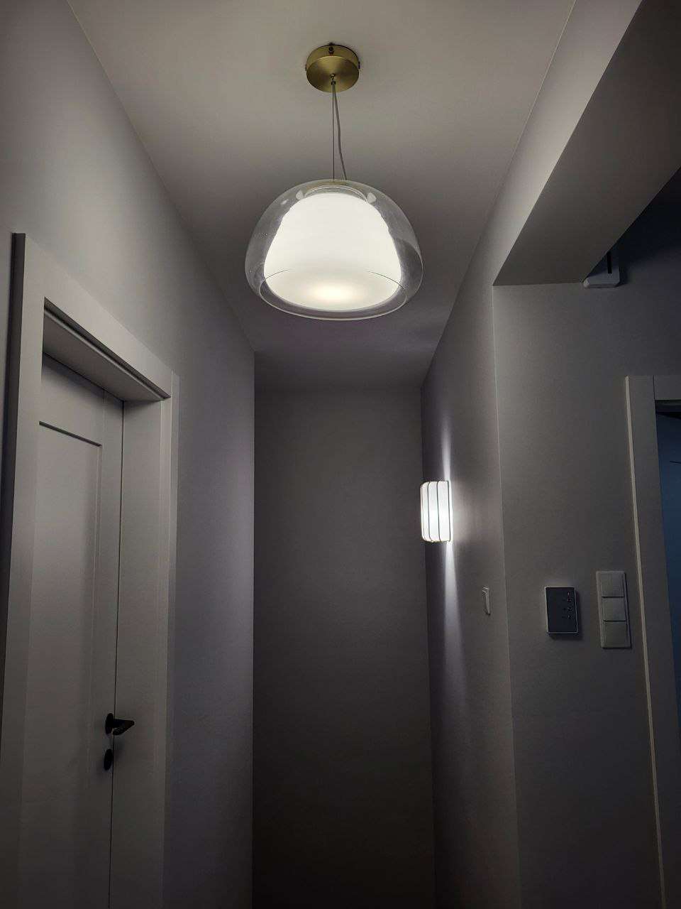 Project implementation begins: hallway lighting